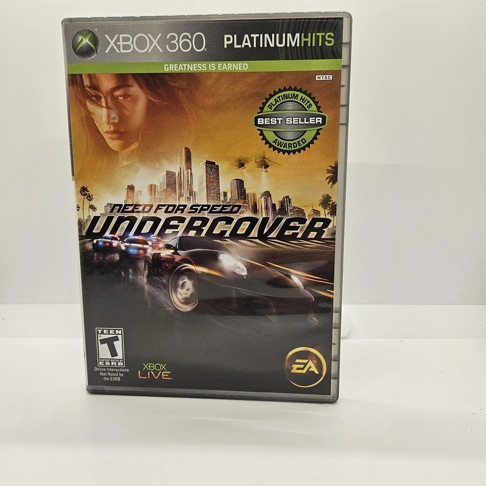 Need for Speed Undercover‎ Xbox 360 Platinum Hits Complete EA Racing Game